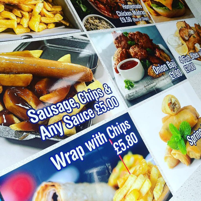 menu design and print