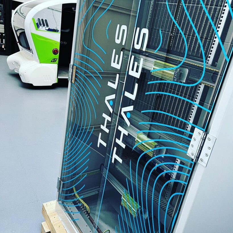 Thales signage